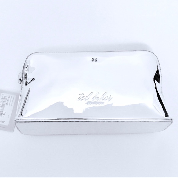 TED BAKER LONDON Lauran Mirrored Wash Bag - Picture 2 of 8
